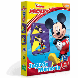 Jogo da Memória Mickey Disney Junior