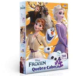Quebra-Cabeça Frozen Disney 200 Peças