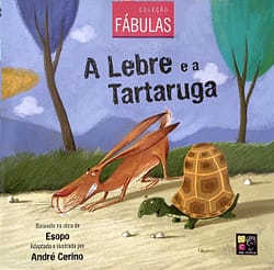 Livro Infantil Coleção Fábulas A Lebre e a Tartaruga