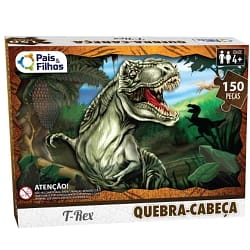 Quebra-Cabeça - T-Rex - 150 peças