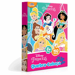 Quebra-Cabeça Memória Princesas Disney 150 Peças