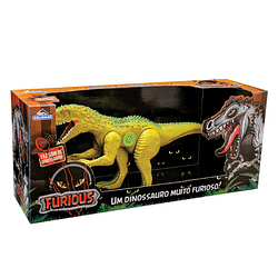 Dinossauro Furious com Som 60 cm