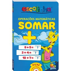 Livro Infantil Escolinha Operações Matemáticas Somar