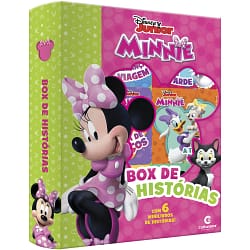 Livros Infantis Ilustrados Box de Histórias com 6 Princesas Disney Ilustrados Box de Histórias com 6 Minnie Disney Junior
