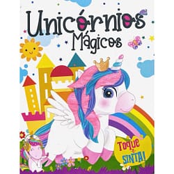 Livro Infantil Toque e Sinta Unicórnios Mágicos