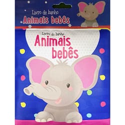 Livro de Banho Mini Pequenos Animais Bebês