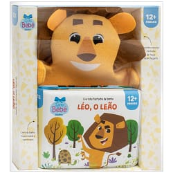 Livrinho Infantil Fantoche de Banho: Leo, O Leão