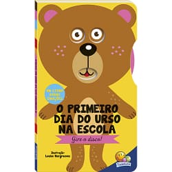 Livro Infantil Gire o Disco! Um Livro Sobre Emoções: Urso