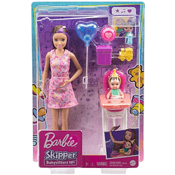 Boneca Barbie Family Skipper Aniversário