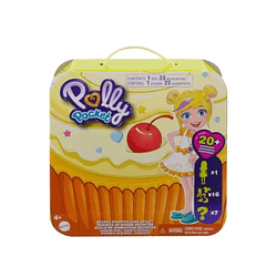 Boneca Polly Pocket Moda Surpresa Cupcake