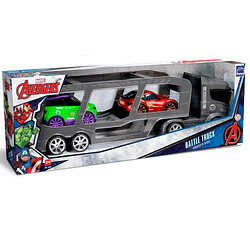 Caminhão Cegonheira Avengers Battle Truck