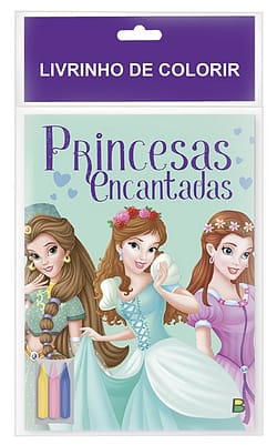 Livrinho de Colorir: Princesas Encantadas